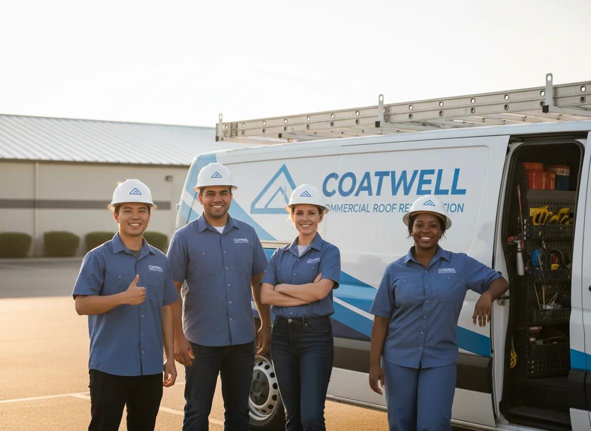 Commercial roof coating company in Eure, NC